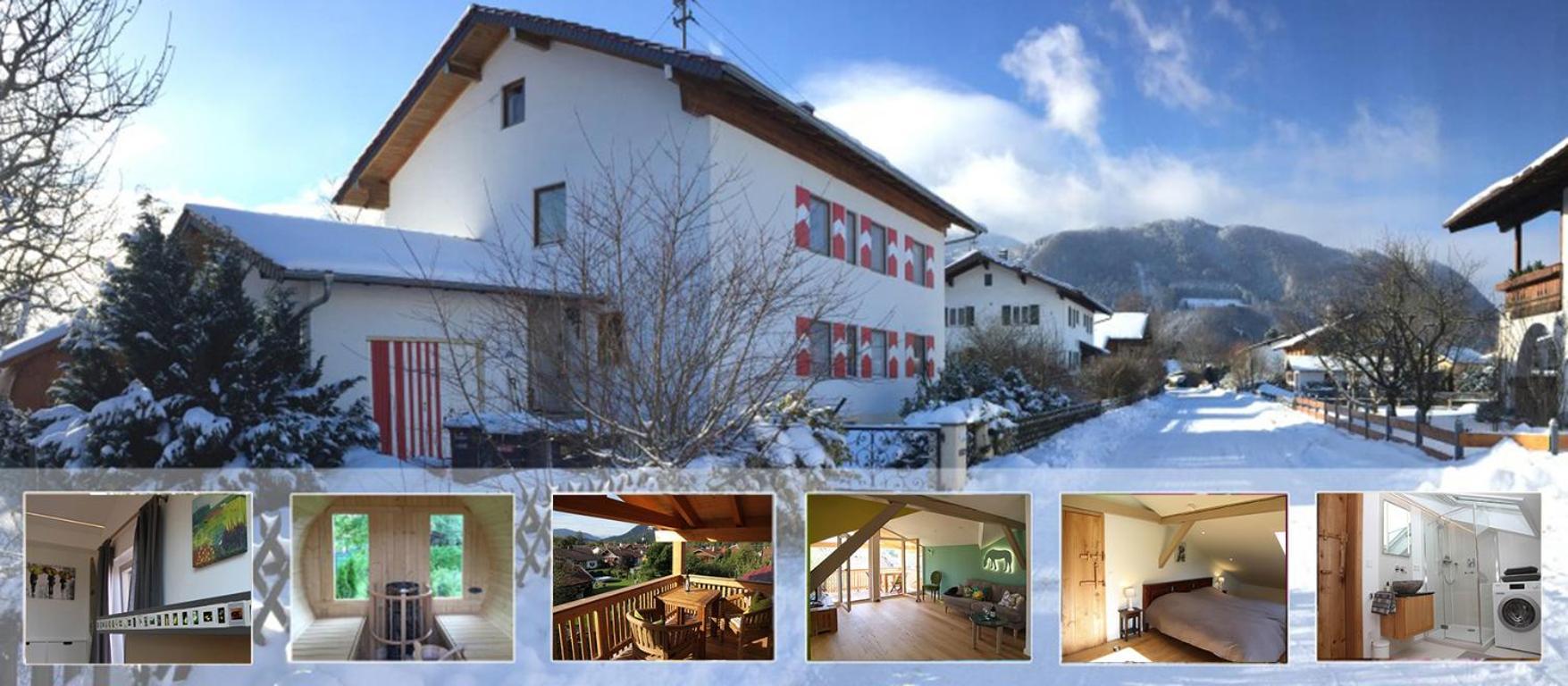 Ferienwohnung Villa Sorglos Suite | Chiemgau Karte 格拉绍 外观 照片